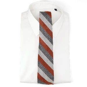 The Tie Bar Pinpoint Solid White Dress Shirt